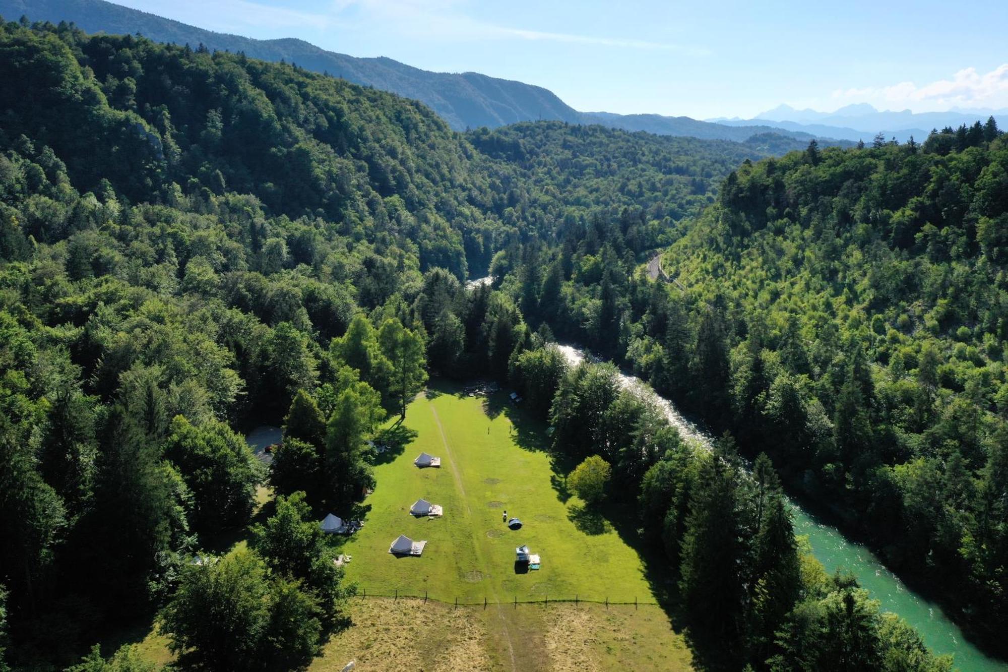 Eco River Camp - Pitches Radovljica Exterior photo
