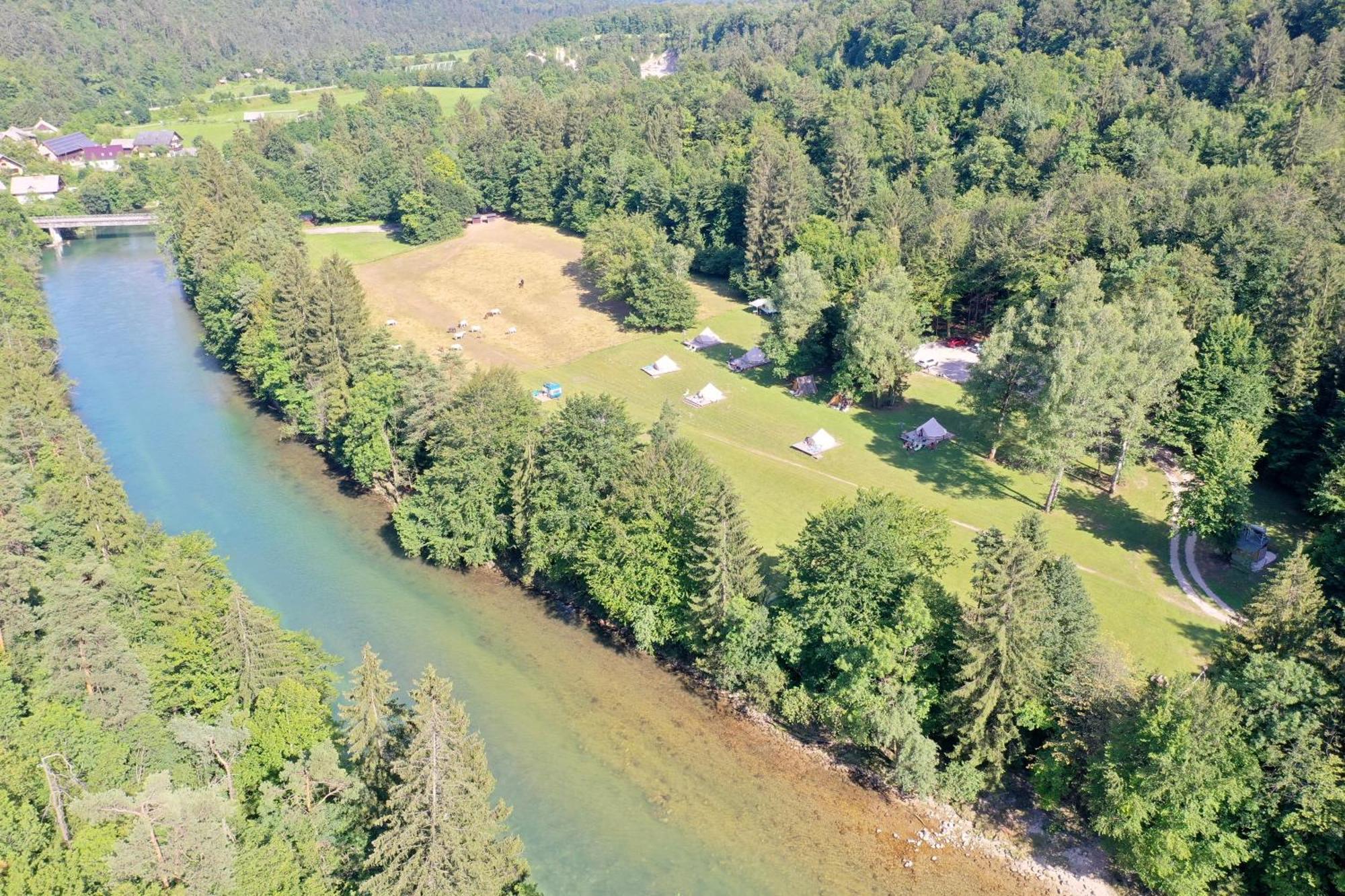 Eco River Camp - Pitches Radovljica Exterior photo