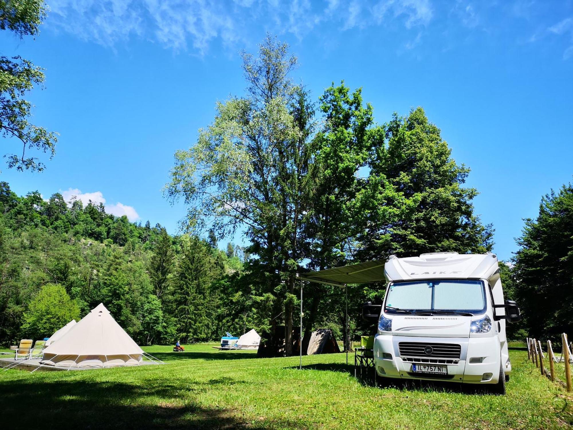 Eco River Camp - Pitches Radovljica Exterior photo