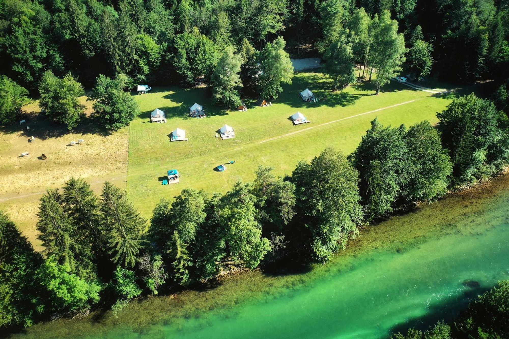 Eco River Camp - Pitches Radovljica Exterior photo