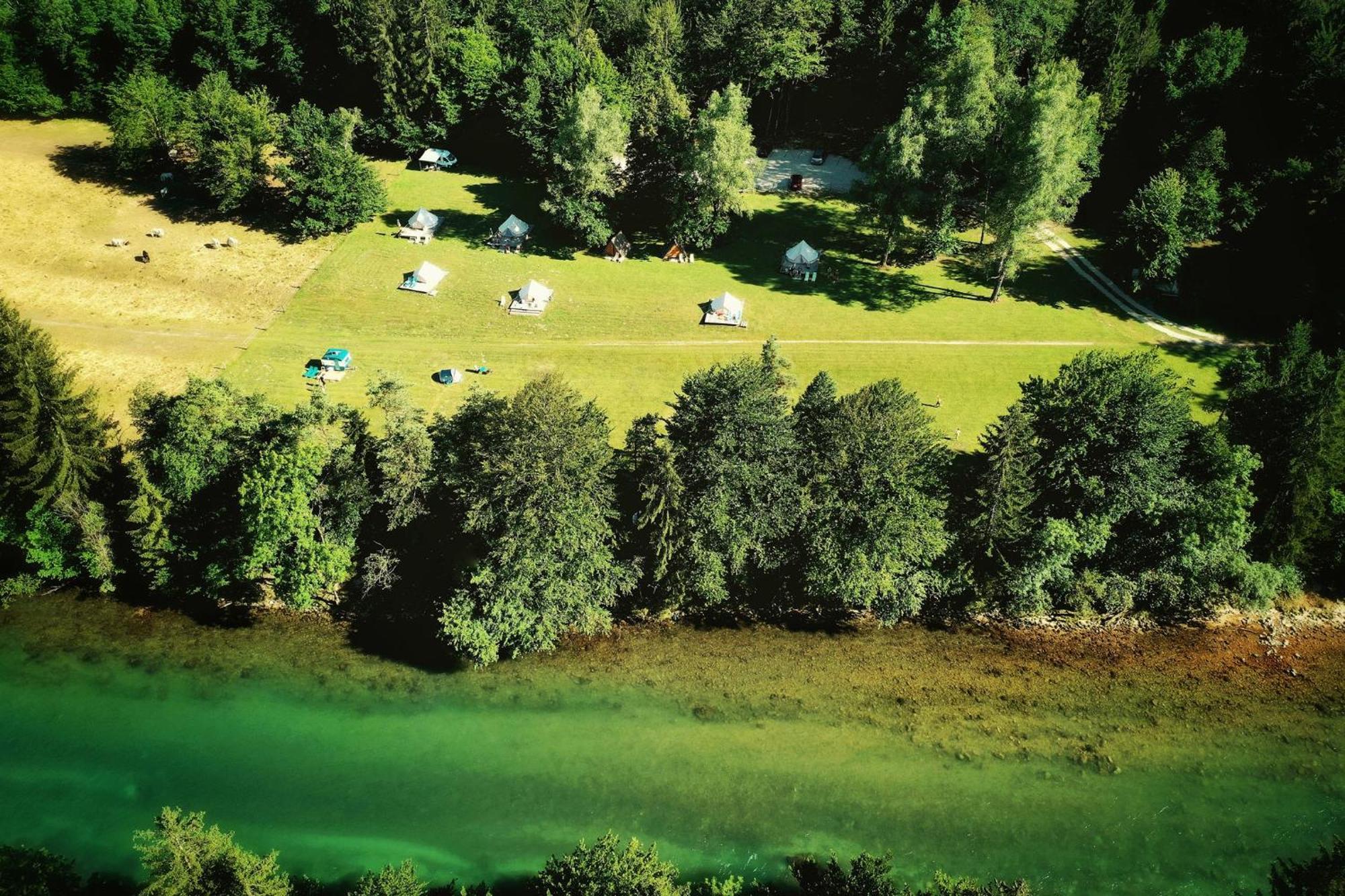 Eco River Camp - Pitches Radovljica Exterior photo