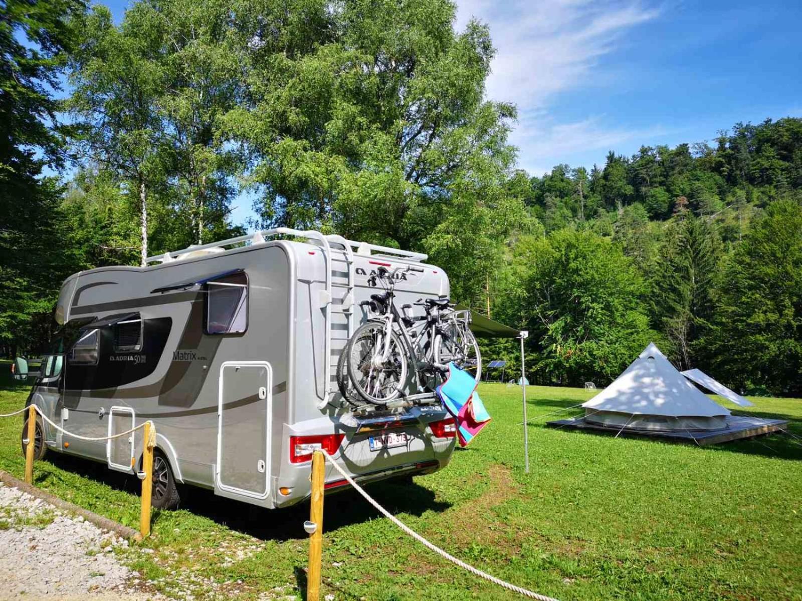 Eco River Camp - Pitches Radovljica Exterior photo